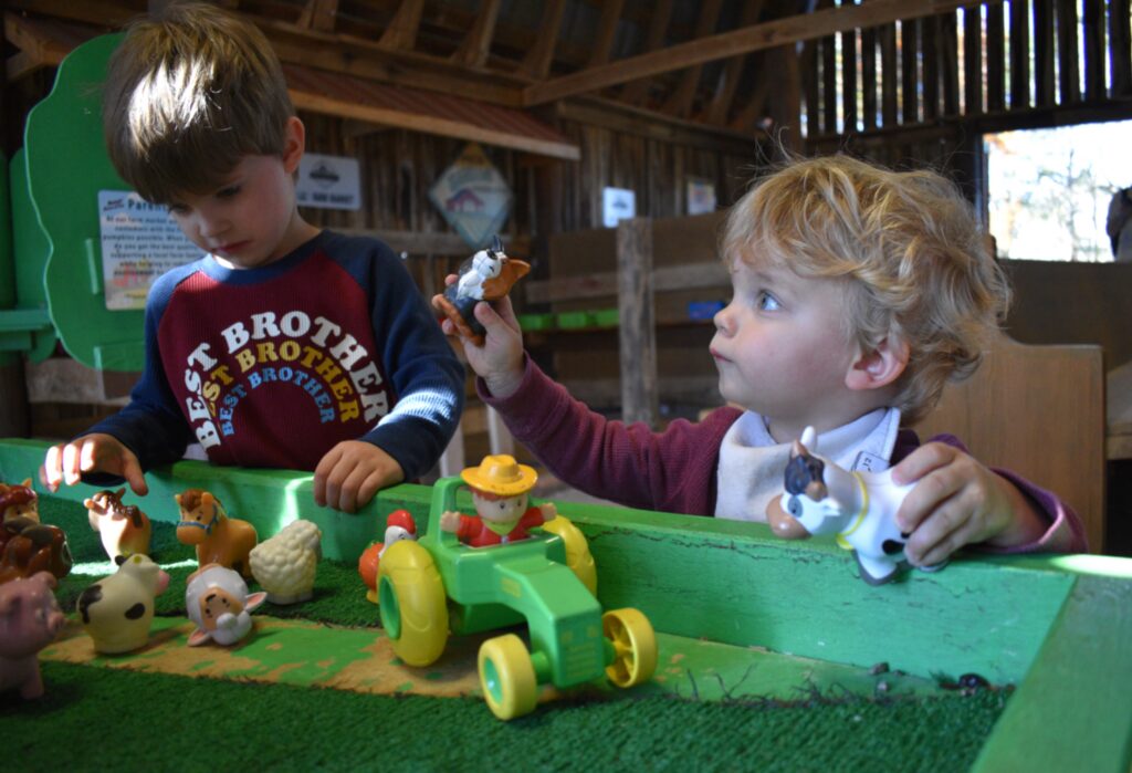 Barnyard Play inside Lil' Farmersville