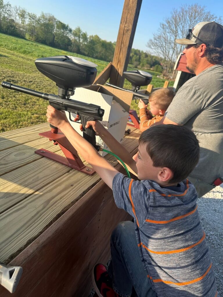 Paintball Shooting Gallery
